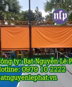 Bạt che nắng mưa, bạt mái thả tự cuốn che mưa tại Củ Chi HCM