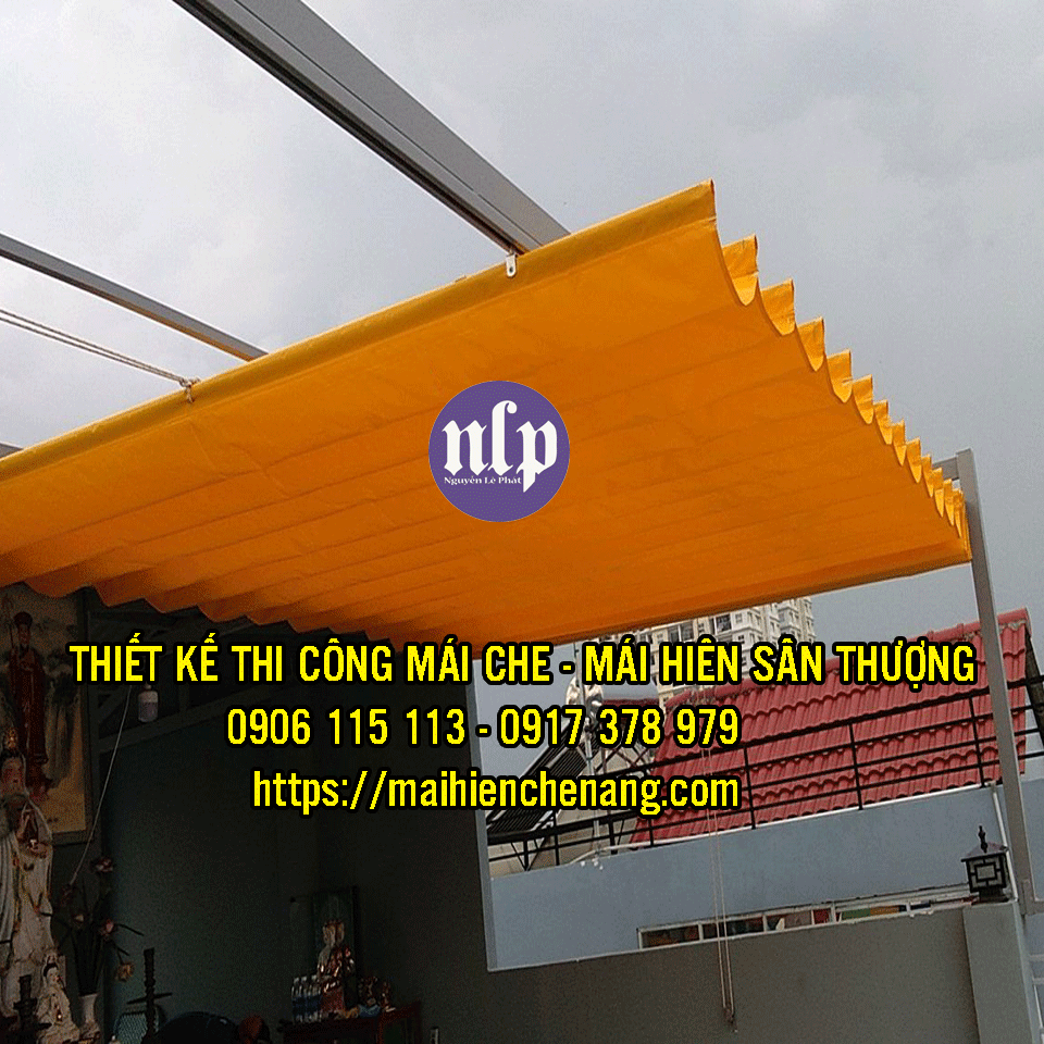 Lắp đặt mái hiên nhà tại Huyện Phú Giáo, Mái Hiên Quay Tay Cố Định Phú Giáo