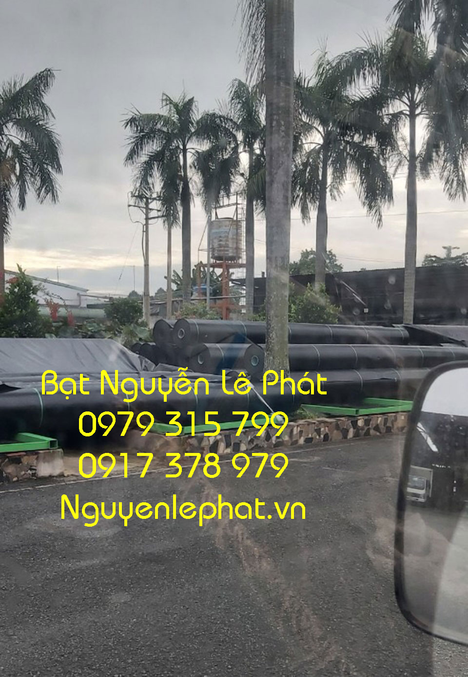Bạt Lót Hồ Nuôi Cá tại Đồng Nai, Bạt Nhựa Đen HDPE Đồng Nai