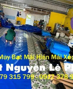 May ép bạt mái hiên mái xếp, bạt che nắng tại Cam Ranh - Khánh Hòa