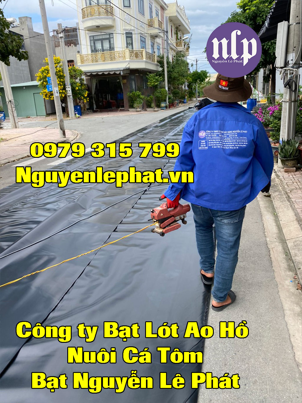 Thi Công Lót Bạt HDPE Tại Phú Giáo