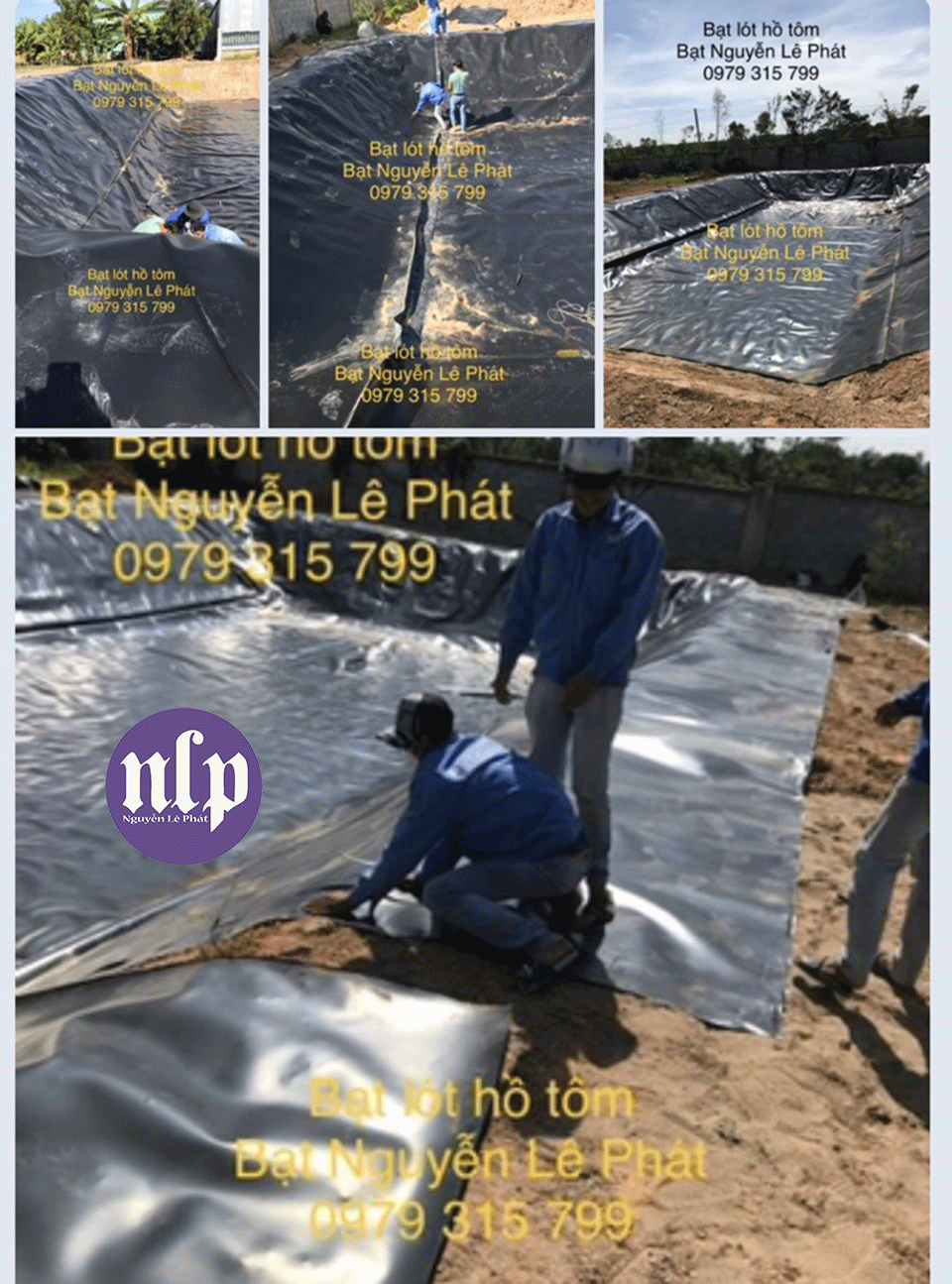Giá Bạt Nhựa HDPE Làm Ao Hồ Chứa Nước Tưới tại Phú Giáo
