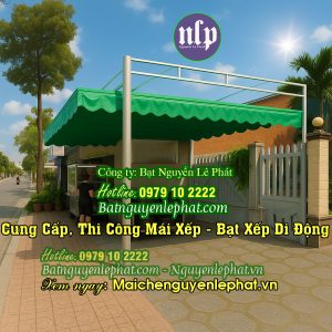 Bạt Che Nắng Mưa Ngoài Trời, Bạt Kéo Thả Quay Tay Ở Phú Giáo