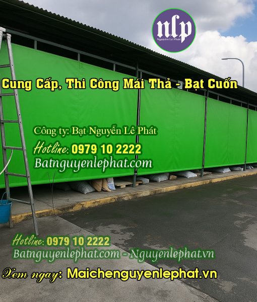 Thay bạt che nắng mưa tự cuốn