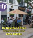 Mẫu dù che nắng, mẫu dù che quán cafe