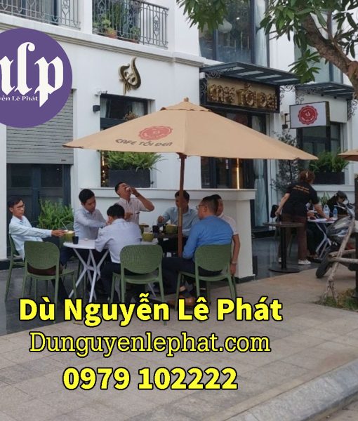 Mẫu dù che nắng, mẫu dù che quán cafe