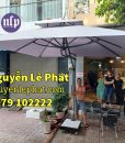 Mẫu dù che nắng, mẫu dù che quán cafe