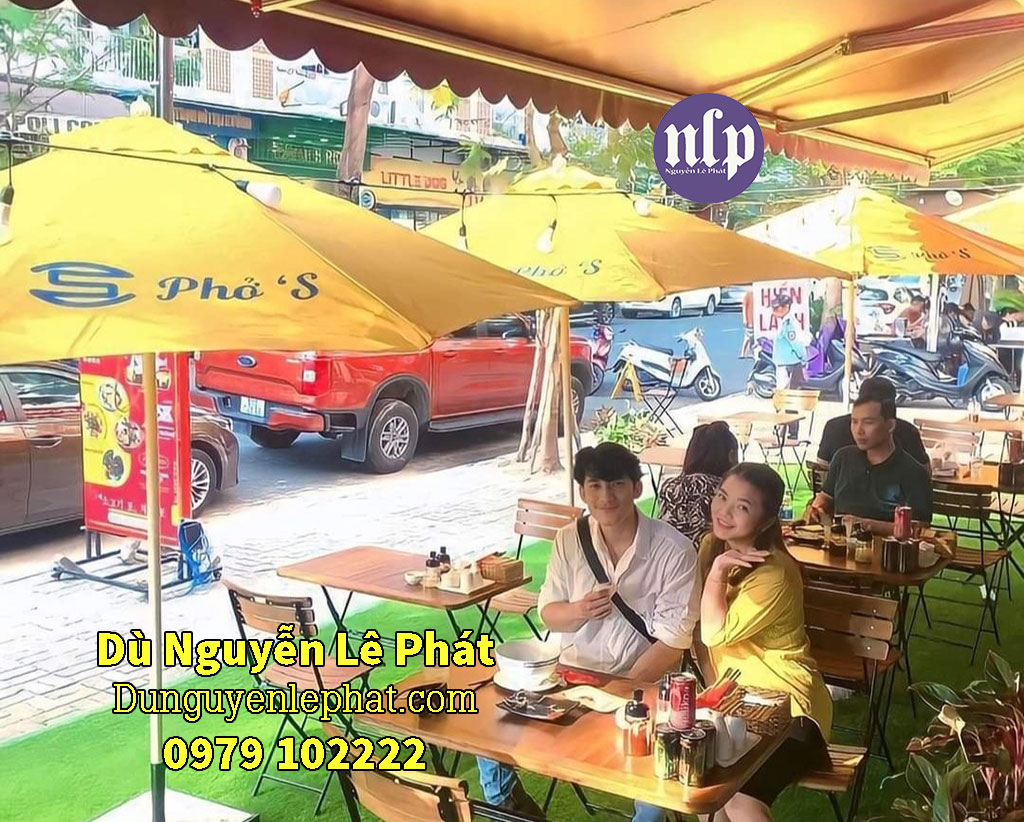 Báo Giá Dù Che Nắng Quán Cafe tại Thủ Đức, HCM