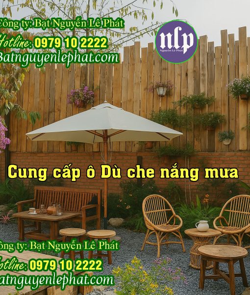 Mẫu dù che nắng quán cafe