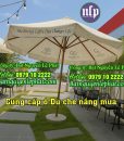 Mẫu dù che nắng quán cafe