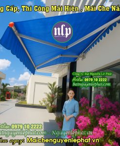 Lắp đặt Mái hiên mái che xếp di động tại Đắk Lắk giá rẻ