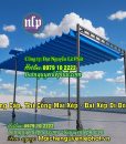 mái bạt xếp di động, mái bạt kéo thả ngoài trời tại Long A