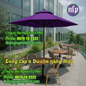 Báo Giá Dù Che Nắng Quán Cafe tại Biên Hòa Đồng Nai - Mái Hiên Che Nắng