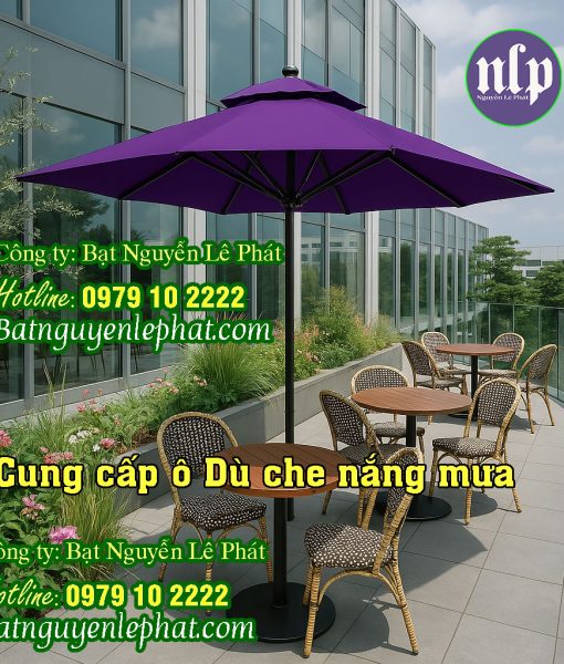 Báo Giá Dù Che Nắng Quán Cafe tại Biên Hòa Đồng Nai - Mái Hiên Che Nắng