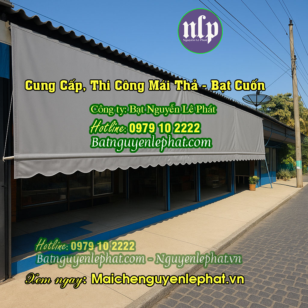 Hướng Dẫn Cách Lắp Bạt Che Chống Nắng Mưa Ban Công chung cư