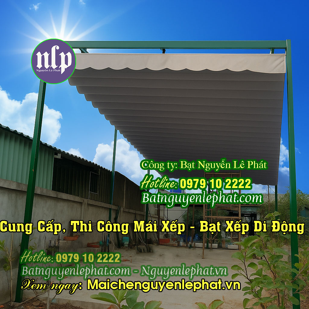 Thay bạt mái che quán cafe Quận 10 Thay bạt mái che quán cafe Quận 10