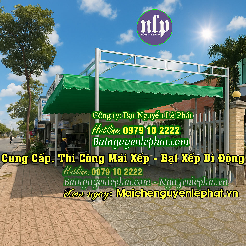 Thi công mái che ngoài trời quán cafe