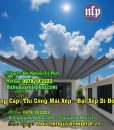 Mái che xếp và mái hiên di động giá rẻ tại Quận Gò Vấp