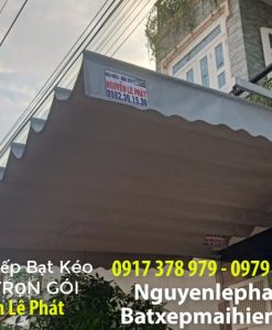 Mái Bạt Che Nắng Mưa Ngoài Trời Tại TP Buôn Ma Thuột, Đắk Lắk