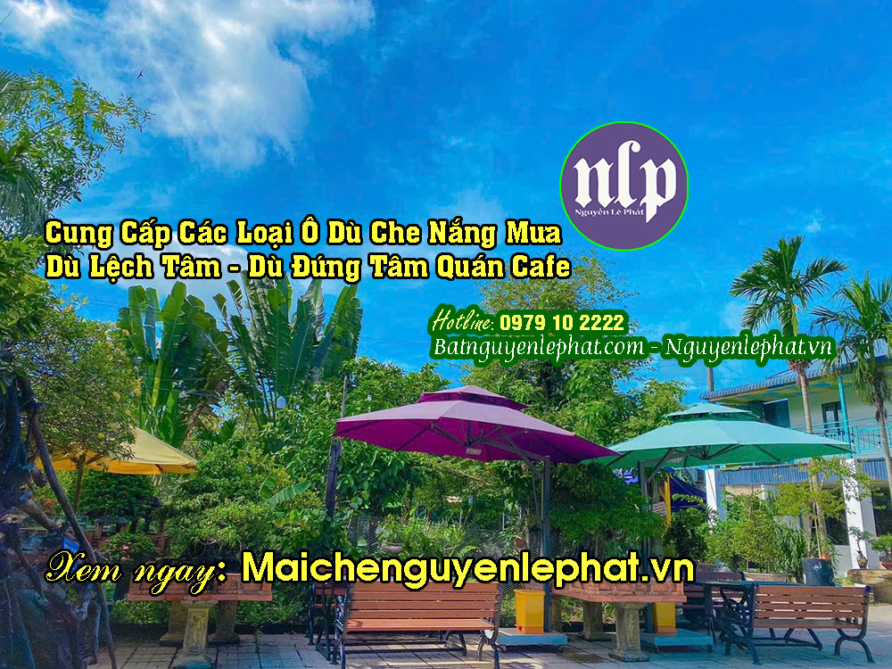 dù che ngoài trời vuông, tròn, lệch tâm