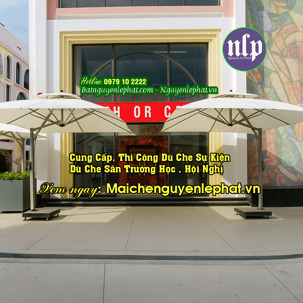 dù che nắng sân vườn giá rẻ