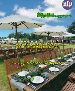 ô dù che nắng mưa ngoài trời