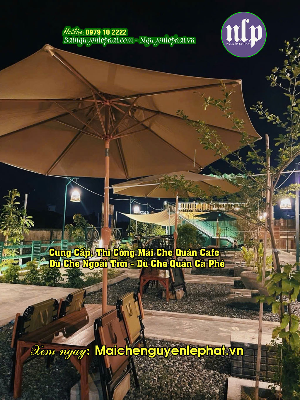 Ô dù che nắng mưa quán cafe Ô dù che nắng mưa quán cafe